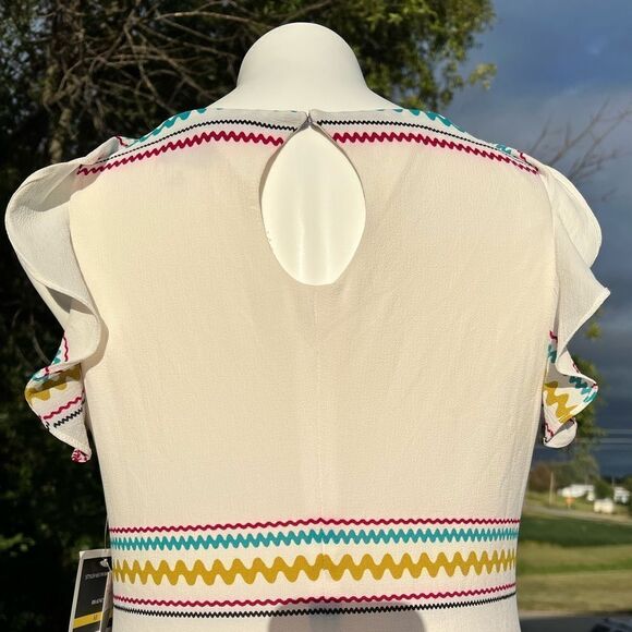 Violet Weekend Boho Style Sleeveless Stripe Maxi Dress New Size Medium - Picture 6 of 6